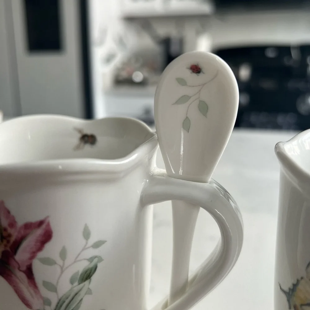 Butterfly Meadow Mug & Spoon Set by Lenox - Picture 5 of 7
